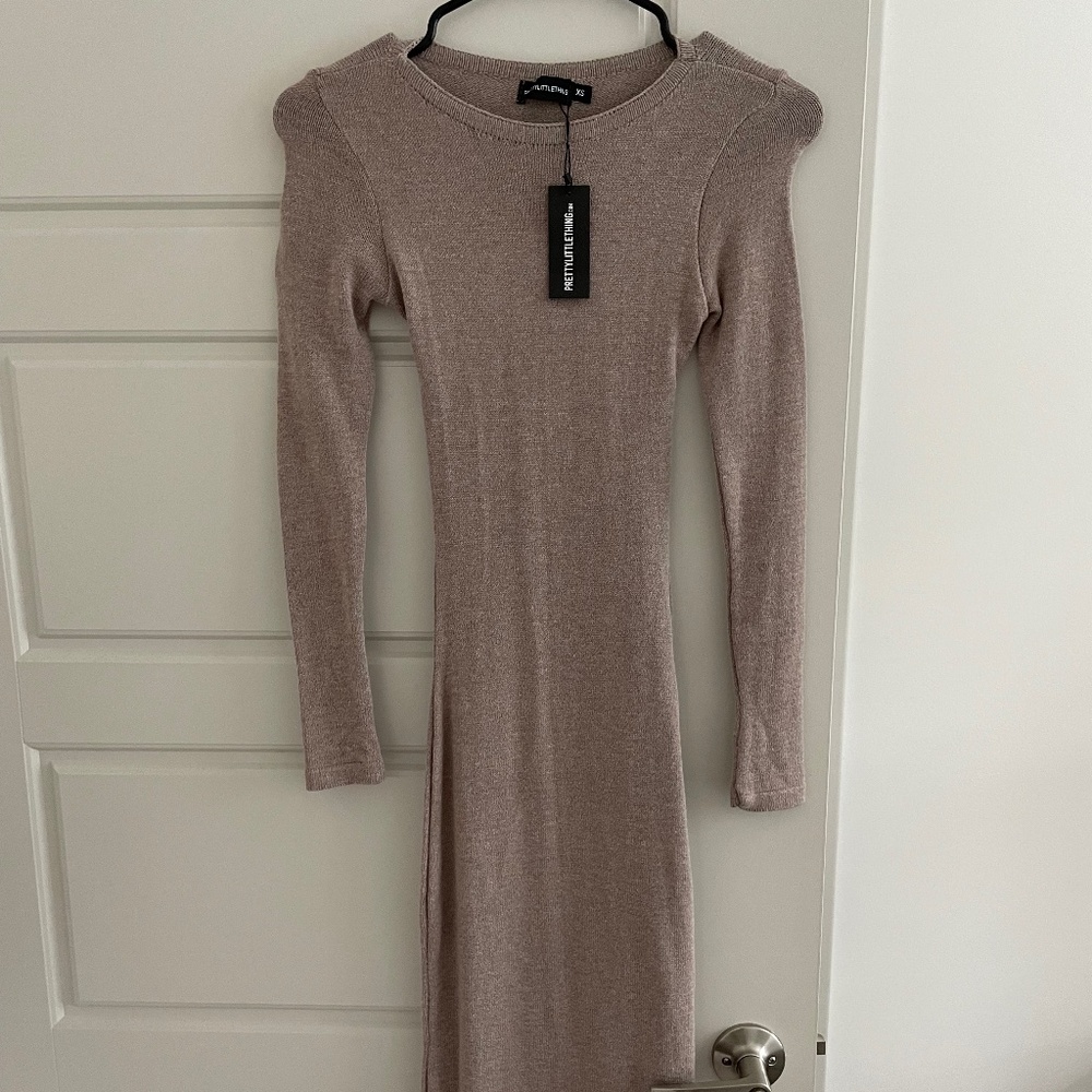 Pretty Little Thing Backless BodyCon Dress